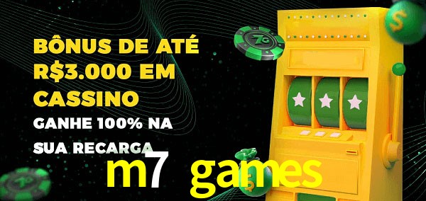 m7 games melhor bônus de depósito